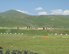 Hortsik Village surrounded by army targets